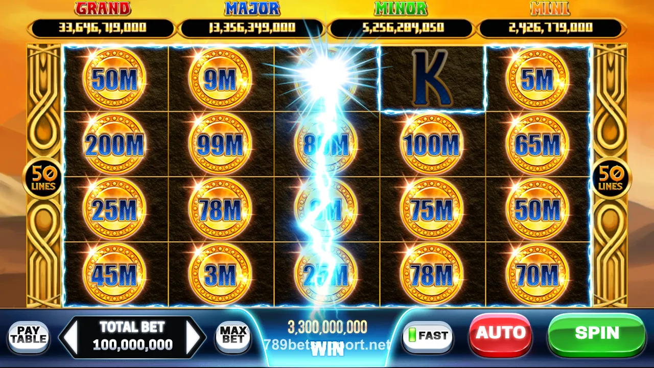 Giao diện chính của ứng dụng 789bet